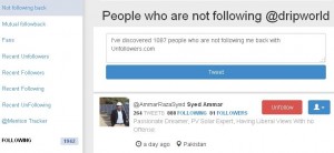 Unfollowers Me